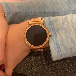 Rose Gold Michael Kors Smartwatch